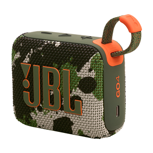 JBL GO 4, kamufliažinė - Belaidė kolonėlė, JBLGO4SQUAD