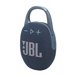JBL Clip 5, mėlyna - Belaidė kolonėlė, JBLCLIP5BLU