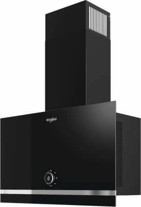 Whirlpool, 485 m³/h, plotis 60 cm, juodas - Gartraukis WHVA62FLMK