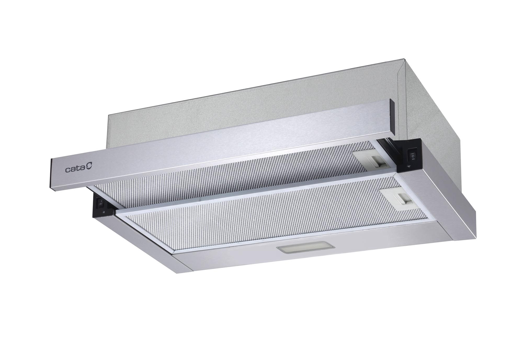 Gartraukis CATA Hood TFB-5160 X Telescopic Energy efficiency class C Width 59.5 cm 300 m³/h Mechanical CSLED Stainless steel
