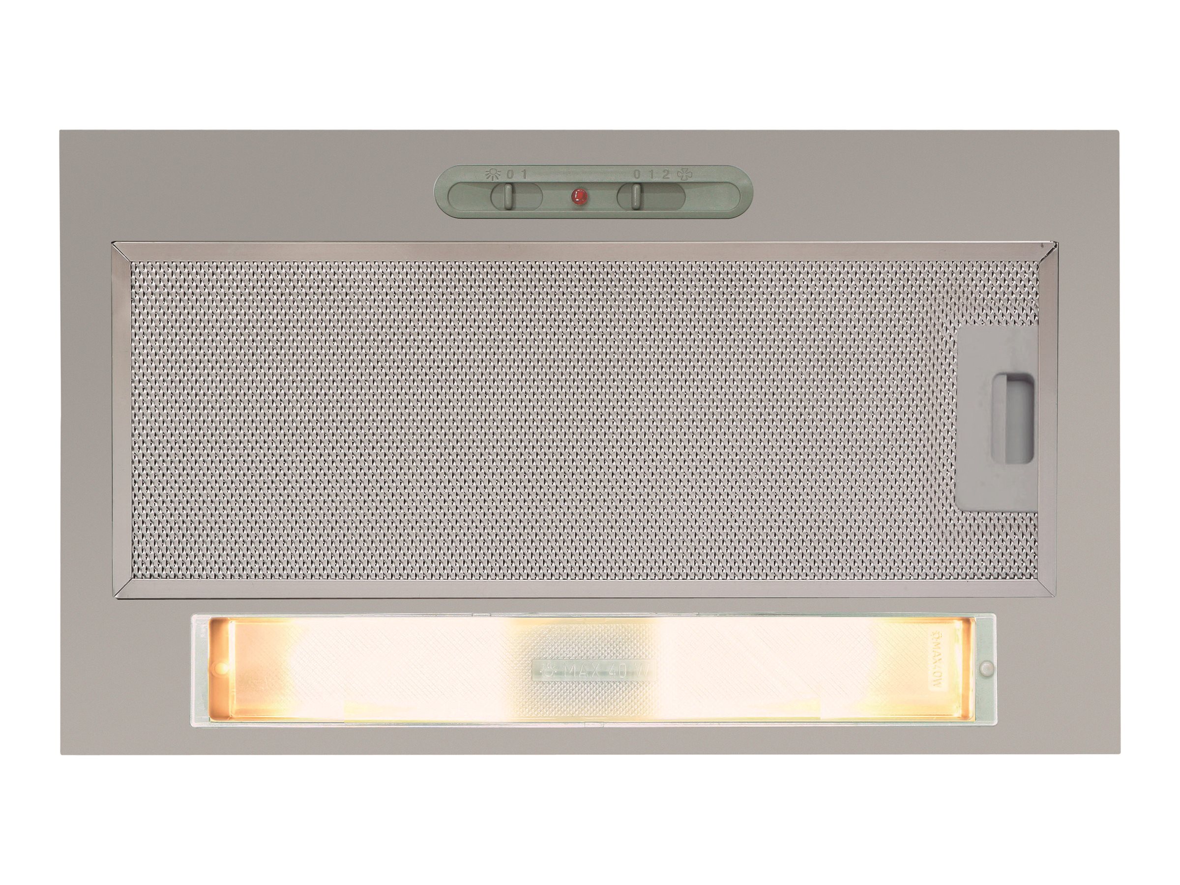 Gartraukis CATA GK 4500 X, energijos efektyvumo klasė B, plotis 51 cm, 360 m³/h, slankiklis, LED, sidabrinis.