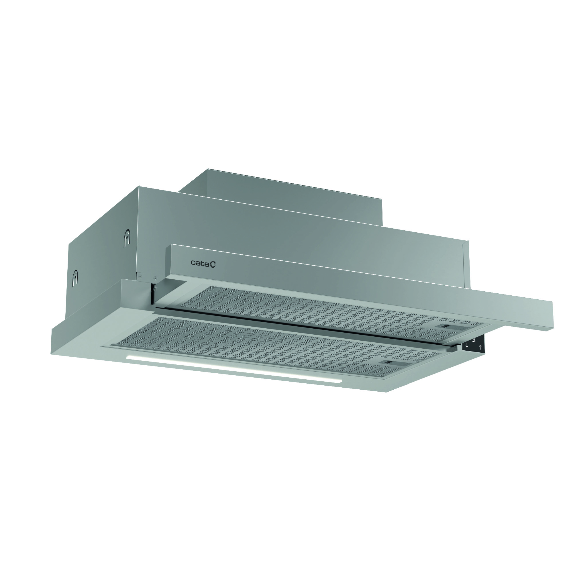 Gartraukis CATA TFH 6830 X Hood, Energy efficiency class A+, Width 60 cm, Max 605 m³/h, Touch Control, LED, Stainless steel CATA