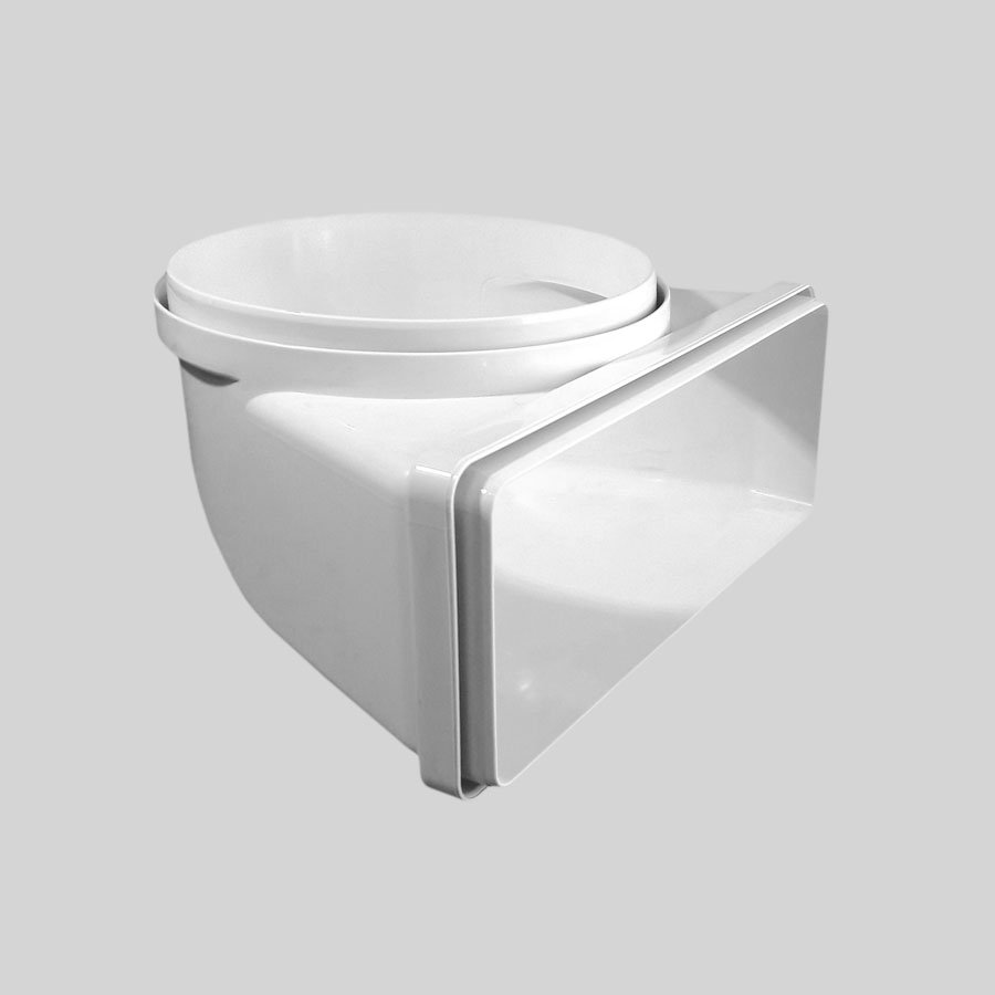 Gartraukio priedas ELICA CURVA ROTONDO RETTANGOLARE