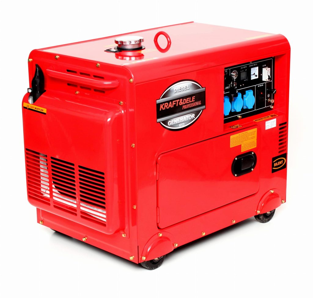 Dyzelinis generatorius 7000W 12/230V KD123