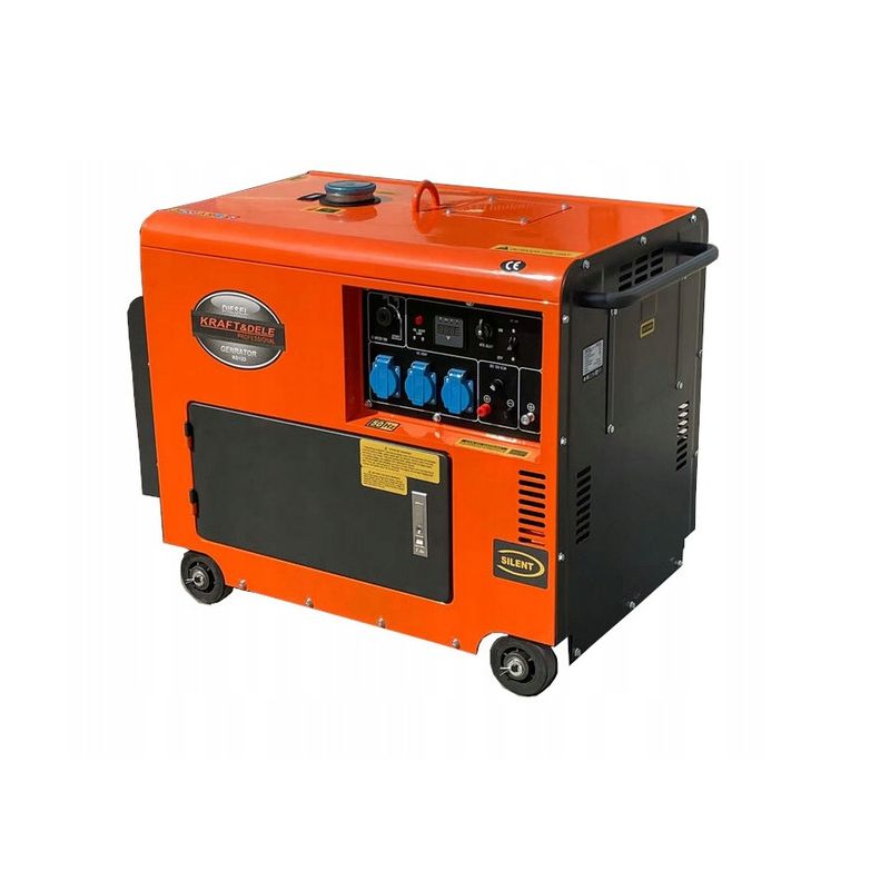 DYZELINIS GENERATORIUS 7000W 12/230V KRAFTDELE KD123