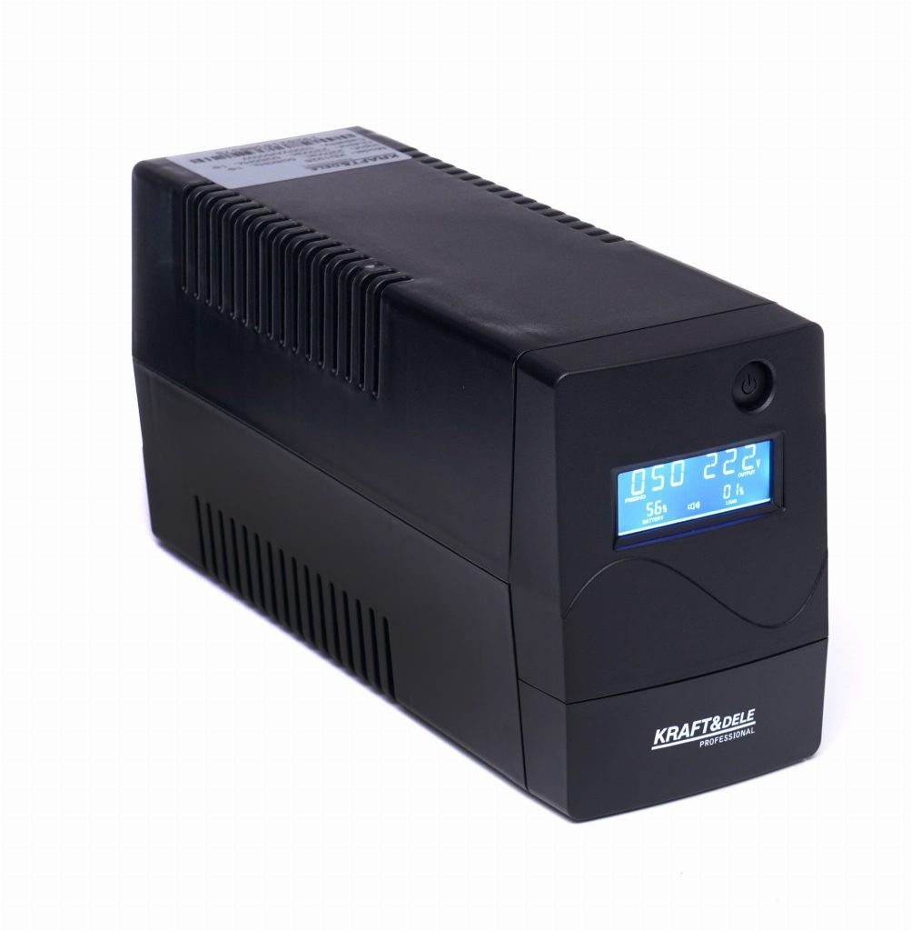 Nepertraukiamo maitinimo šaltinis UPS 1000VA 600W LCD
