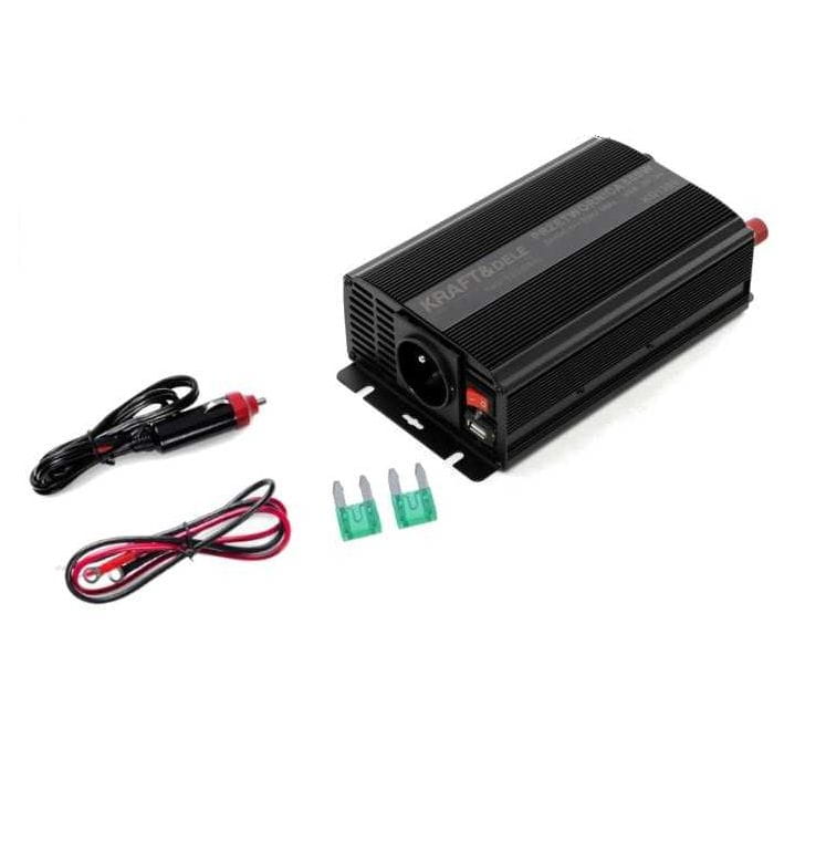 Įtampos keitiklis nuo 12V iki 230V 500/1000W KD1256