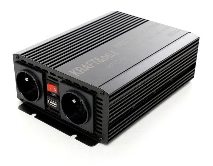 Įtampos keitiklis-inverteris 700/1400W 12V (KD1254)
