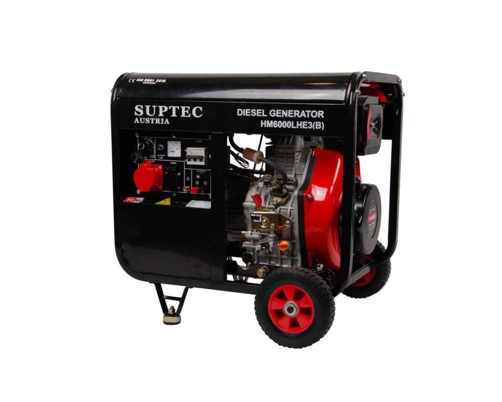 Dyzelinis generatorius SUPTEC (vienfazis) HM 6000 LHE(B)