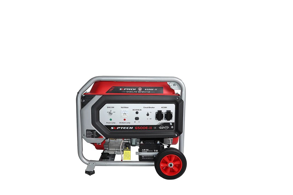 Benzininis generatorius SUPTECH 6500E-II (vienfazis)