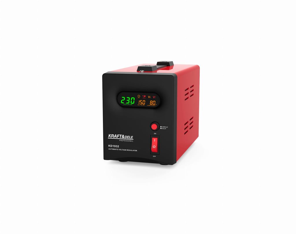Įtampos stabilizatorius AVR 1000VA 230V Kraftdele KD1932