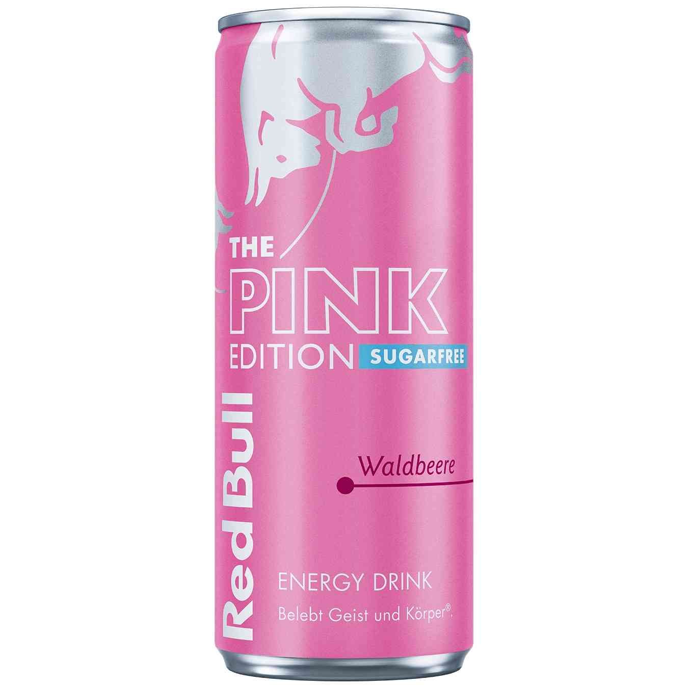 Gazuotas energinis gėrimas RED BULL Pink Edition