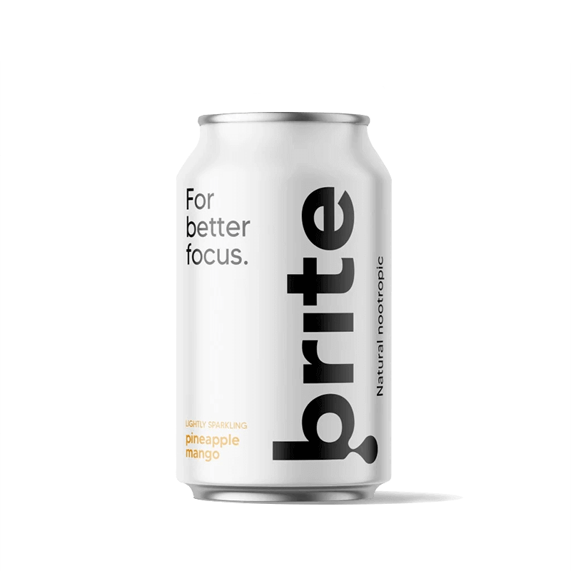 Nootropinis gėrimas BRITE Pineapple Mango