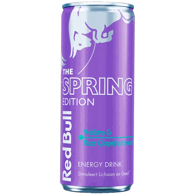 Gazuotas energinis gėrimas RED BULL Spring Edition