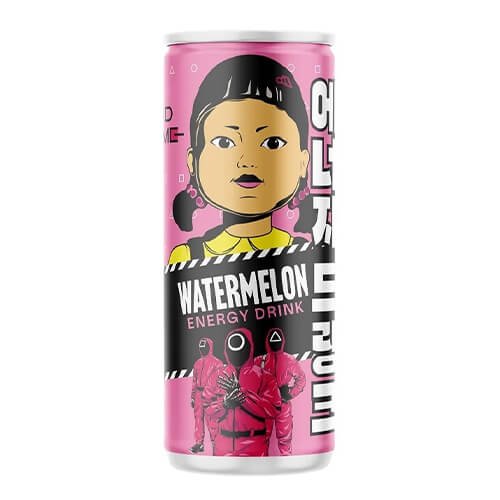 Gazuotas energinis gėrimas SQUID GAME Watermelon