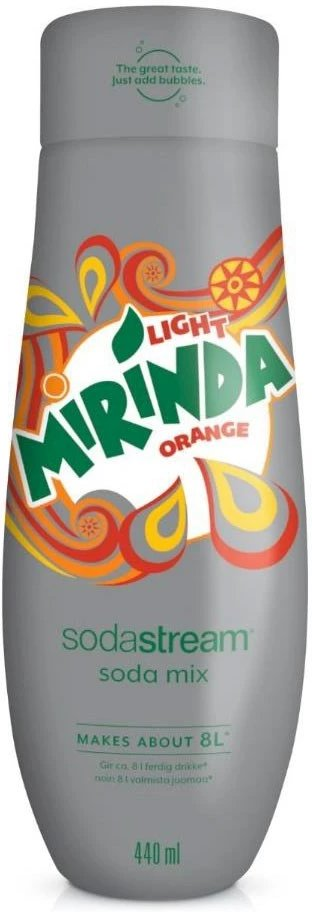 Becukris sirupas gėrimų gaminimo aparatui SODA STREAM - "Mirinda Light", 440 ml