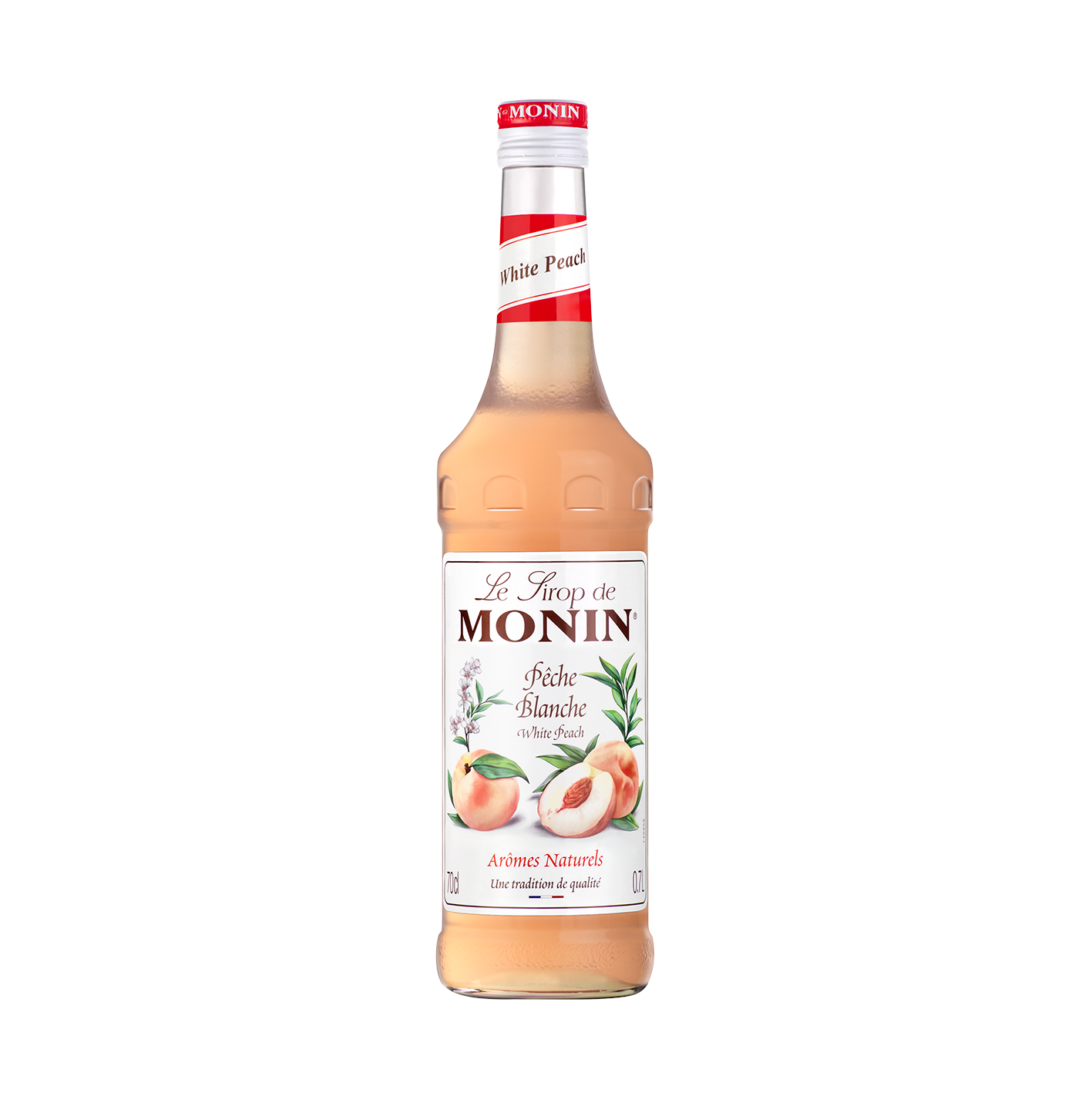 MONIN sirupas Baltųjų persikų 0,7l