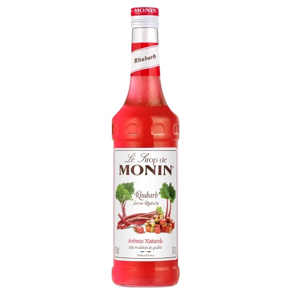MONIN sirupas Rabarbarų 0.7l