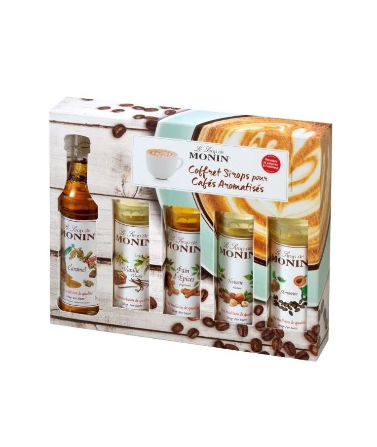 Sirupu rinkinys kavai 5*50ml