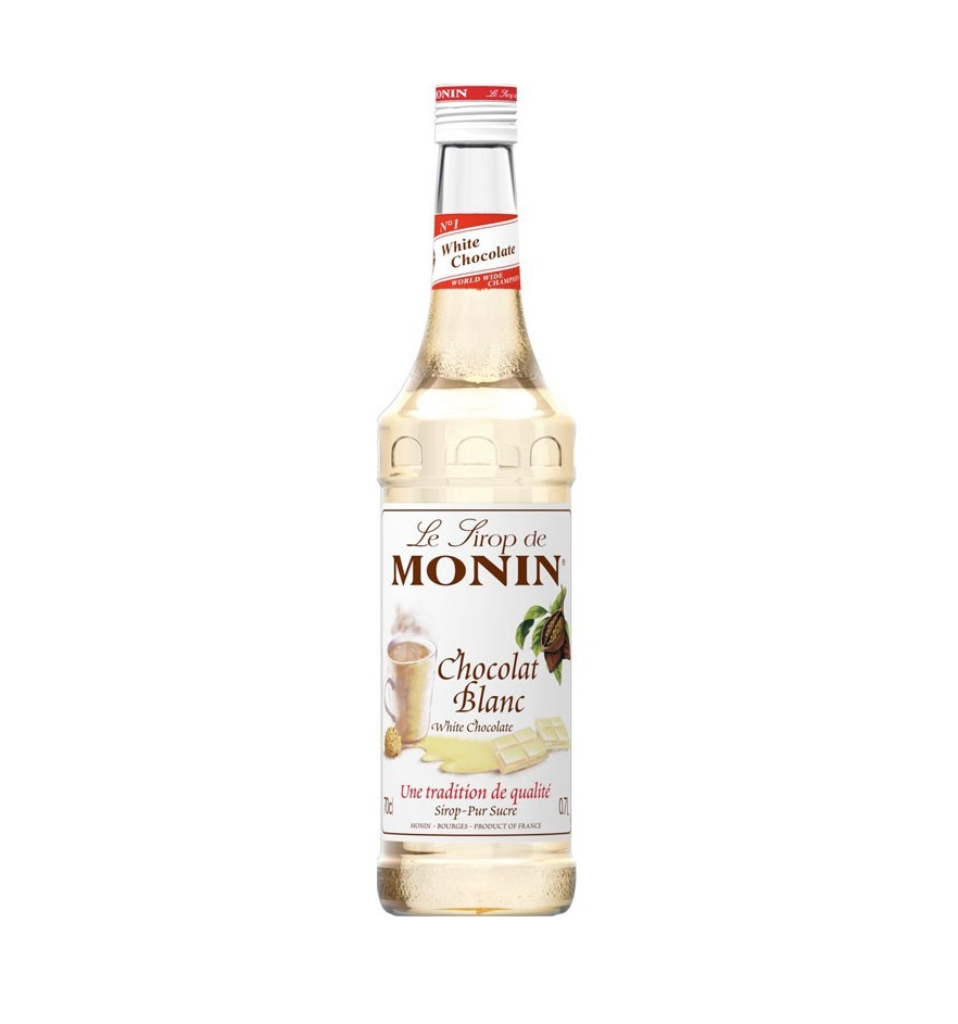 MONIN baltojo šokolado sirupas 50 ml