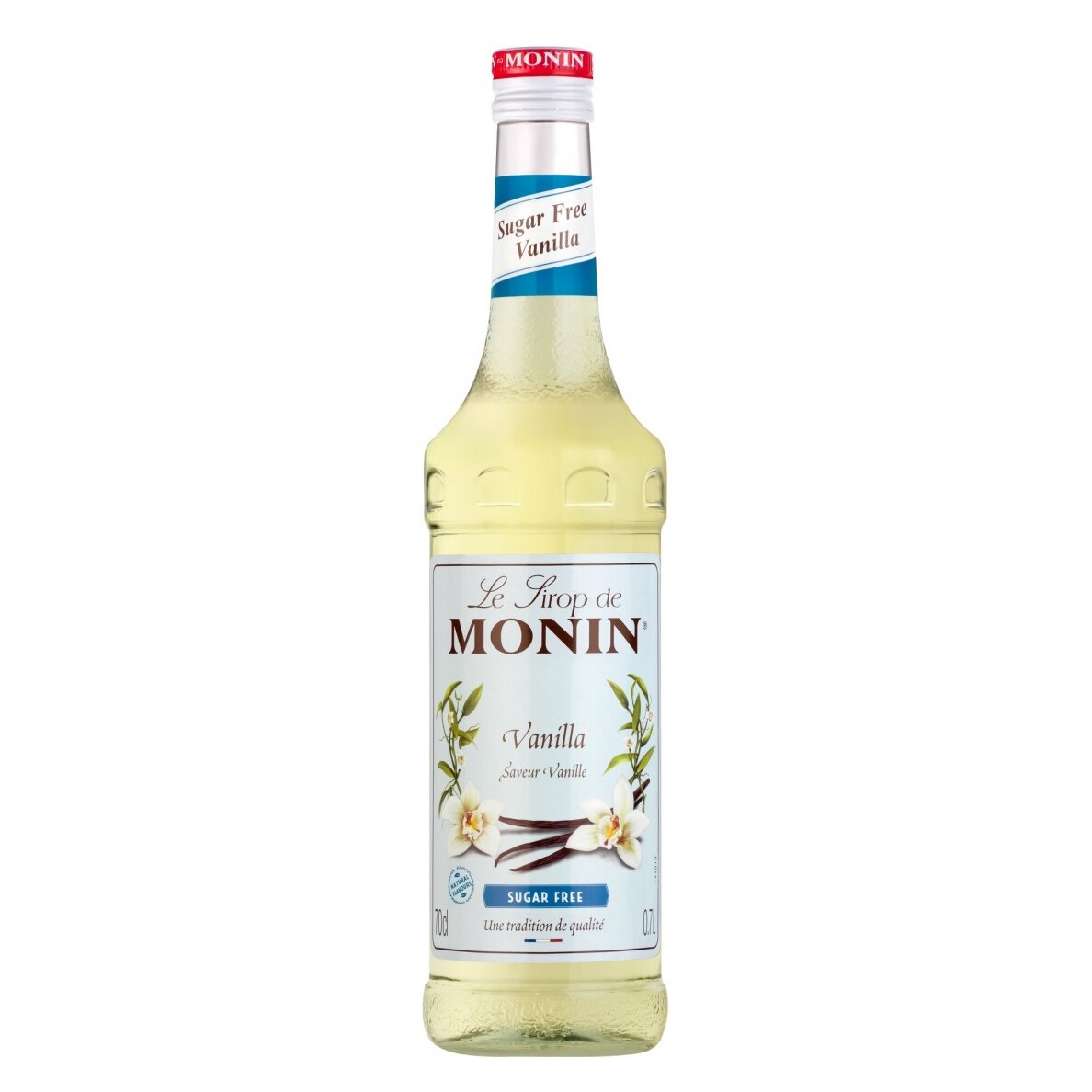 MONIN sirupas Vanilės be cukraus, 0,7l