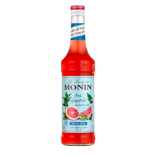 MONIN raud. greipfrutų sirupas be cukraus, 0,7l