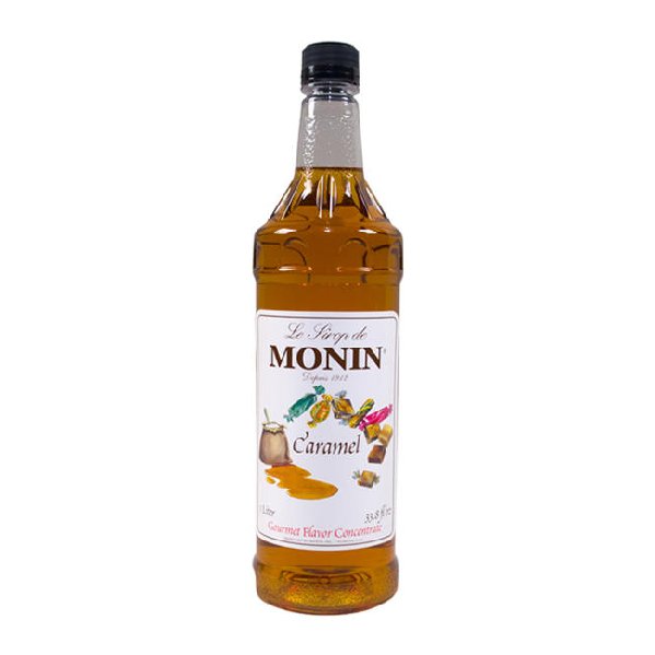 MONIN Karamelės sirupas 1L plastikinis