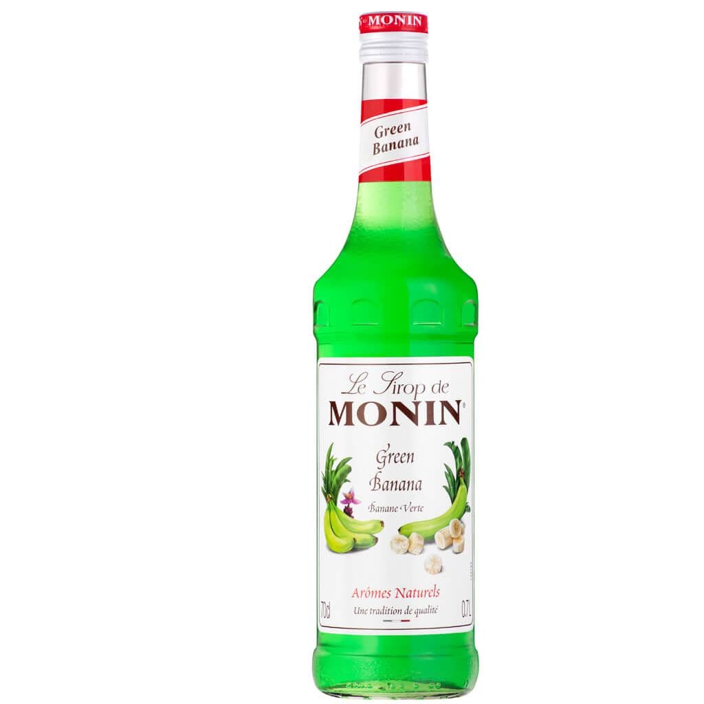 MONIN Žaliųjų bananų sirupas  0.7l