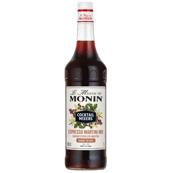 Monin Espresso Martini Mix – Kokteilių Koncentratas (1 L)