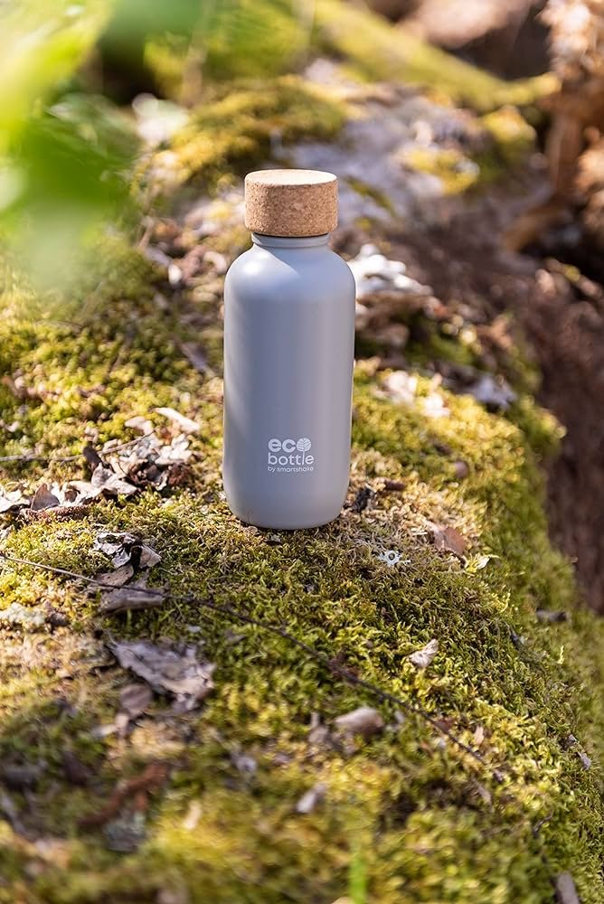 “Eco Bottle Grey” Eko Gertuvė ‘SmartShake’ 650ml