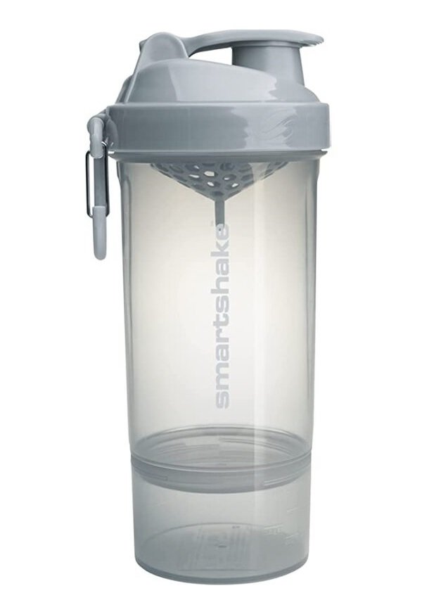 "Original2Go Mist Grey 2in1" Gertuvė/Plaktuvė su Dėtuve 'Smart Shake' 800ml