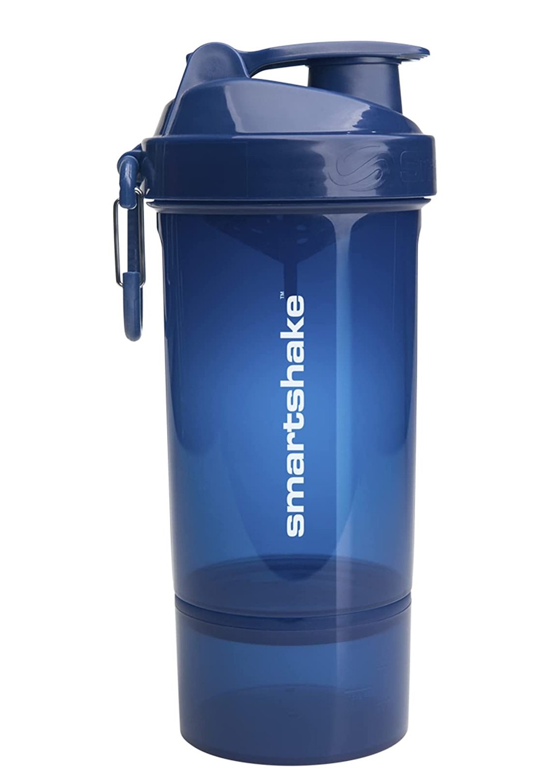 "Original2Go Navy Blue 2in1" Gertuvė/Plaktuvė su Dėtuve 'Smart Shake' 800ml