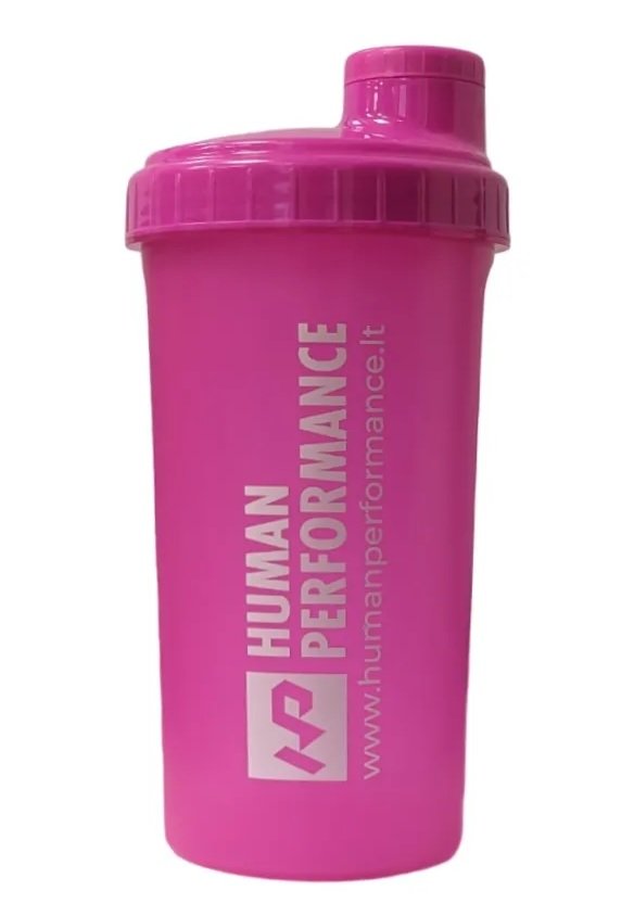 “Pink Neon” Kokybiška Gertuvė/Plaktuvė Sportui ‘HumanPerformance’ 700ml