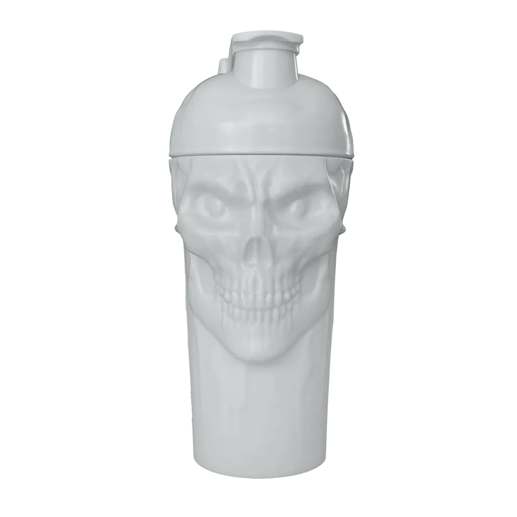 The Curse! Skull shaker 700 ml. Light Grey