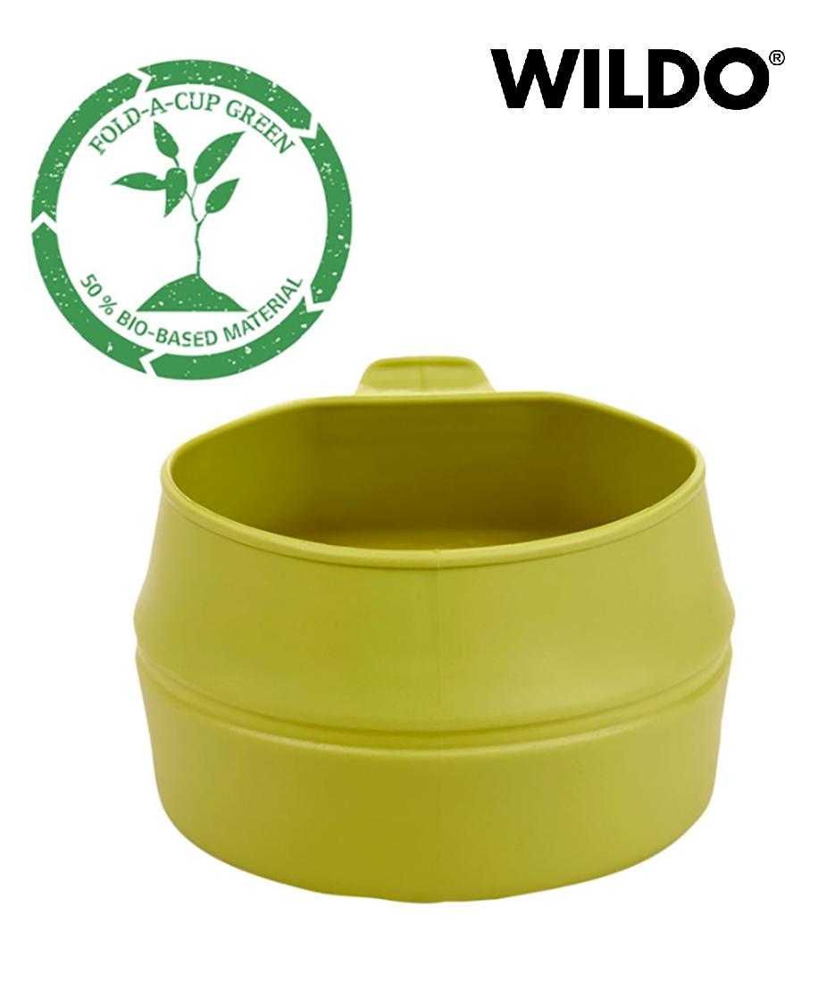 Švediškas sulankstomas puodukas WILDO Fold-a-cup 200ml Lime BLT išsiuntimas 1-3 d.