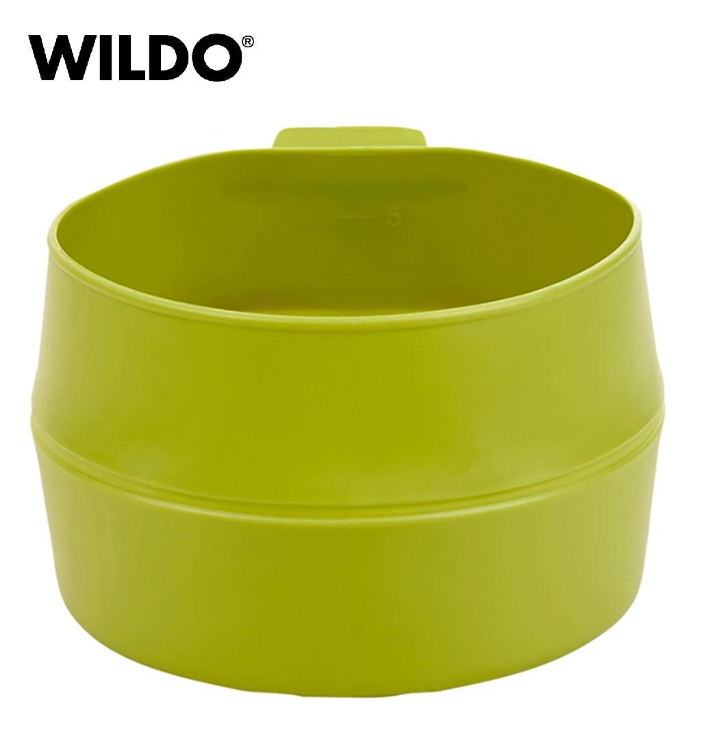 Švediškas sulankstomas puodukas WILDO Fold-a-cup 600ml Lime BLT išsiuntimas 1-3 d.