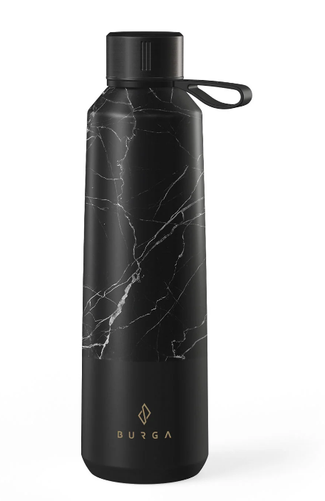 Gertuvė BURGA Black Marble, 500ml