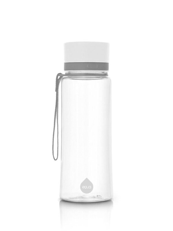 Plastikinė gertuvė EQUA Plain White, be BPA, 600 ml