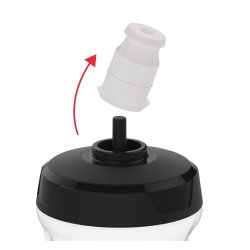 ZEFAL SENSE SOFT 80 gertuvė su dangteliu, balta