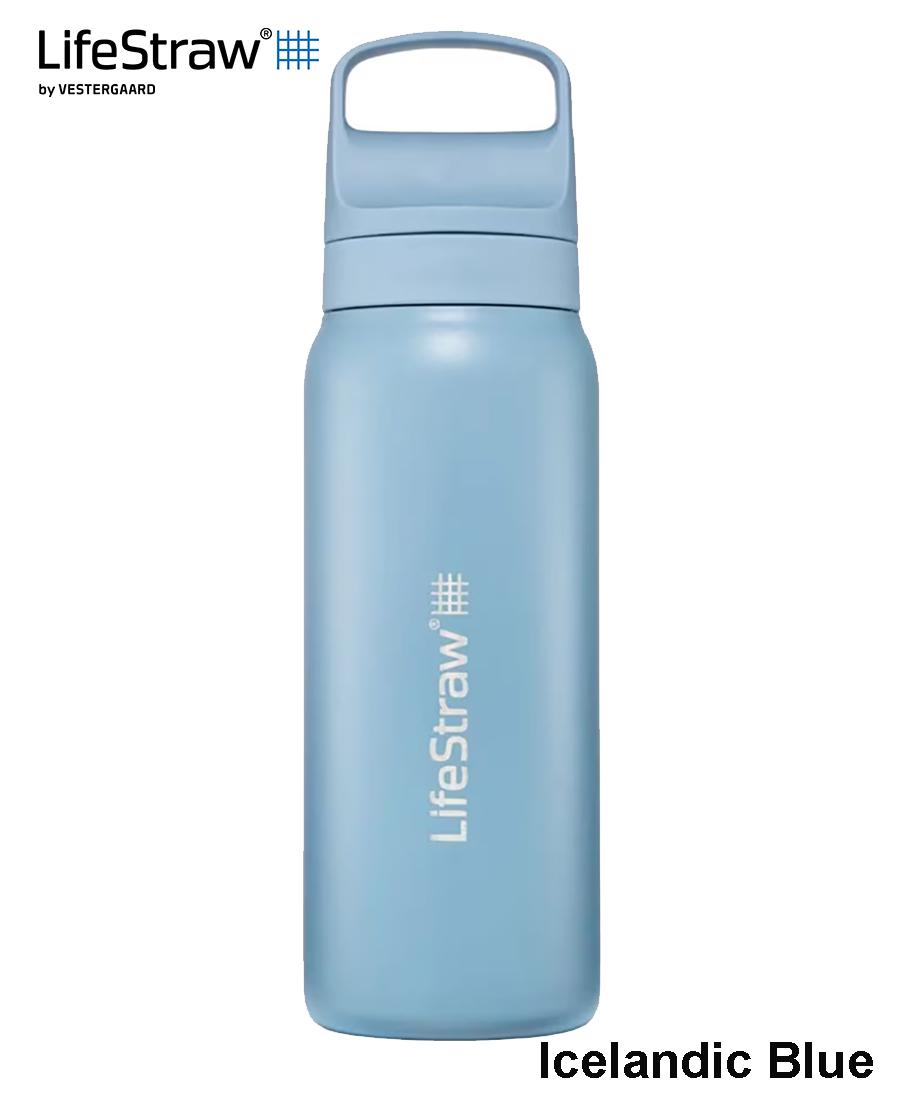 Gertuvė 700 ml  su LifeStraw Go 2.0 filtru Icelandic Blue MLP išsiuntimas 7 d.