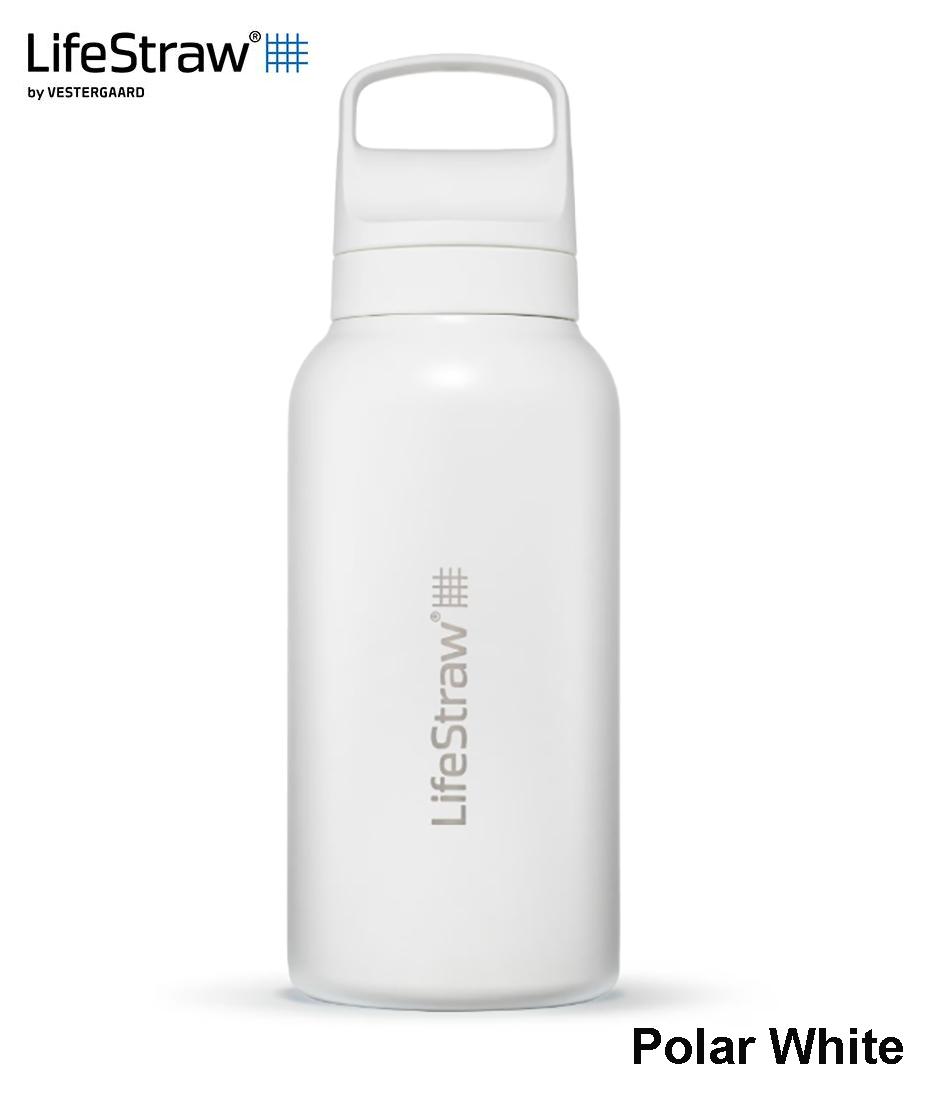 Gertuvė 1000 ml  su LifeStraw Go 2.0 filtru Polar White MLP išsiuntimas 9 d.