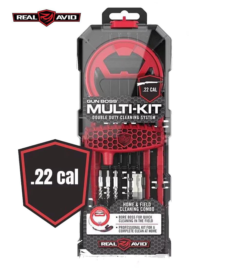 Real Avid Gun Boss Multi Kit .22 cal pistoletams valymo rinkinys MLP išsiuntimas 9 d.