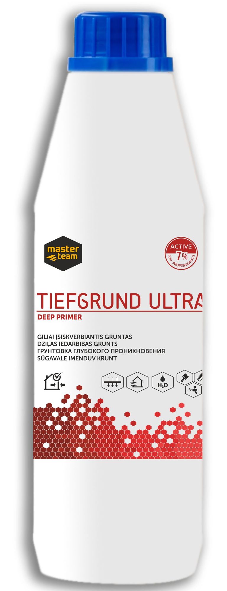 Giliai įsiskverbiantis gruntas MASTER TEAM TIEFGRUND ULTRA, 1 l