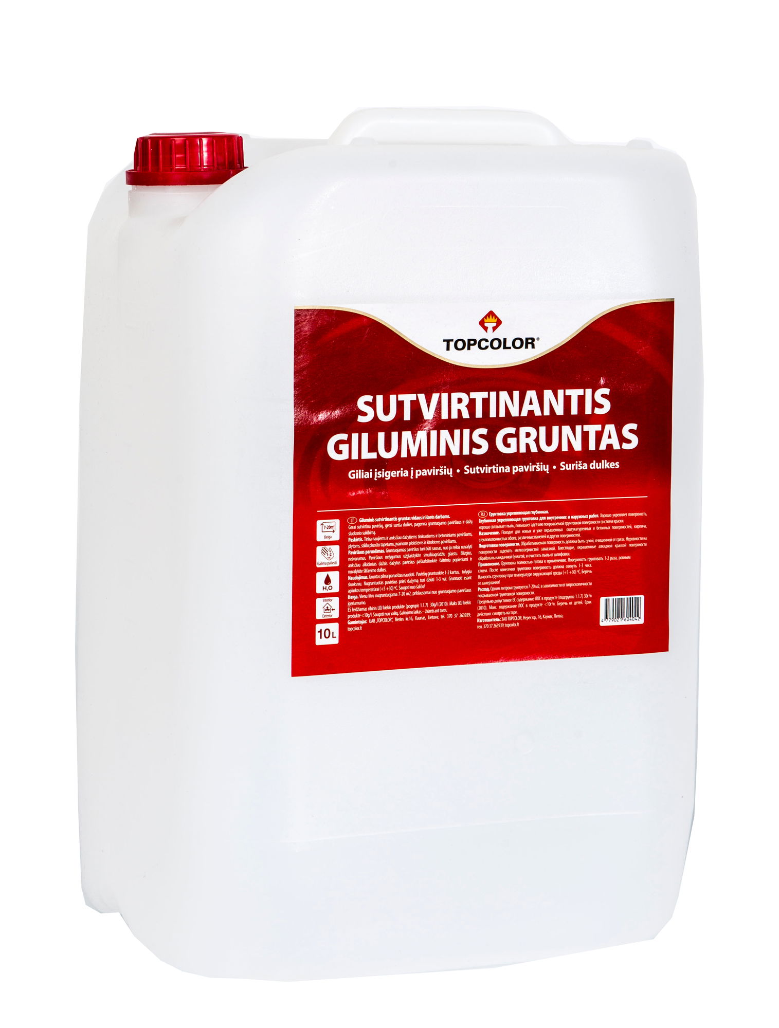 Sutvirtinamasis giluminis gruntas TOPCOLOR, 1 l