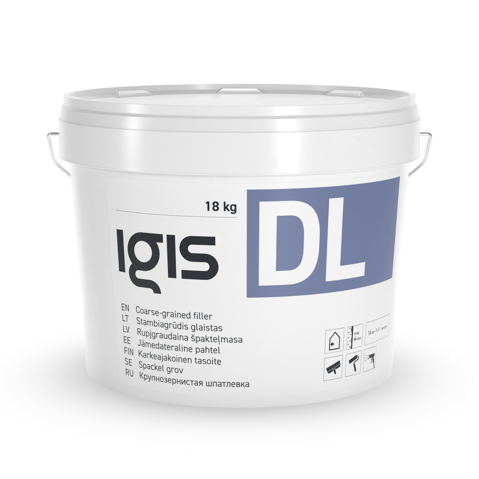 Glaistas IGIS.DL, 18 kg