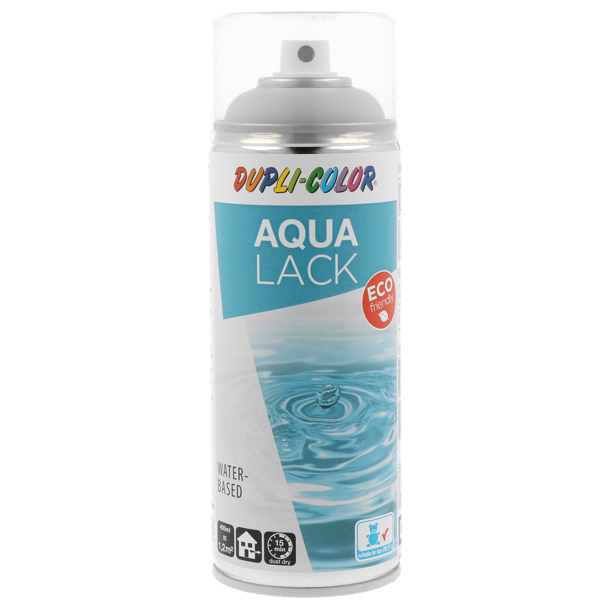 Purškiamas gruntas DUPLI-COLOR AQUA, pilkos sp., 350 ml