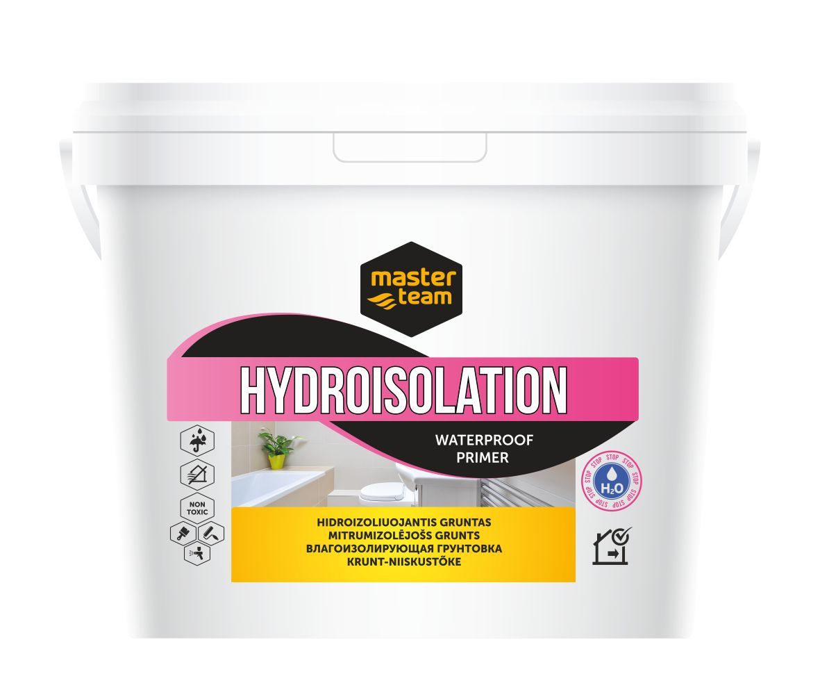 Hidroizoliuojantis gruntas MASTER TEAM HYDROISOLATION, 3 l