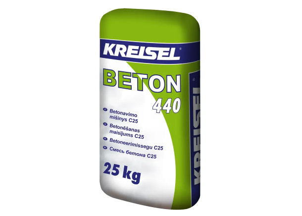 Betonavimo mišinys BETON 440, C25, Kreisel, 25kg