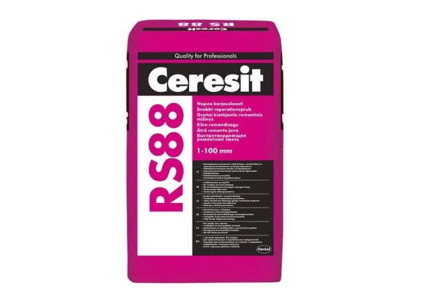 Mišinys Ceresit RS 88, remontinis, universalus, 1-100mm, 25kg