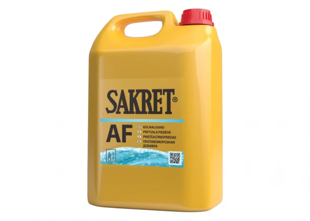 Priedas prieššaltinis Sakret AF, iki -20, 5-25L